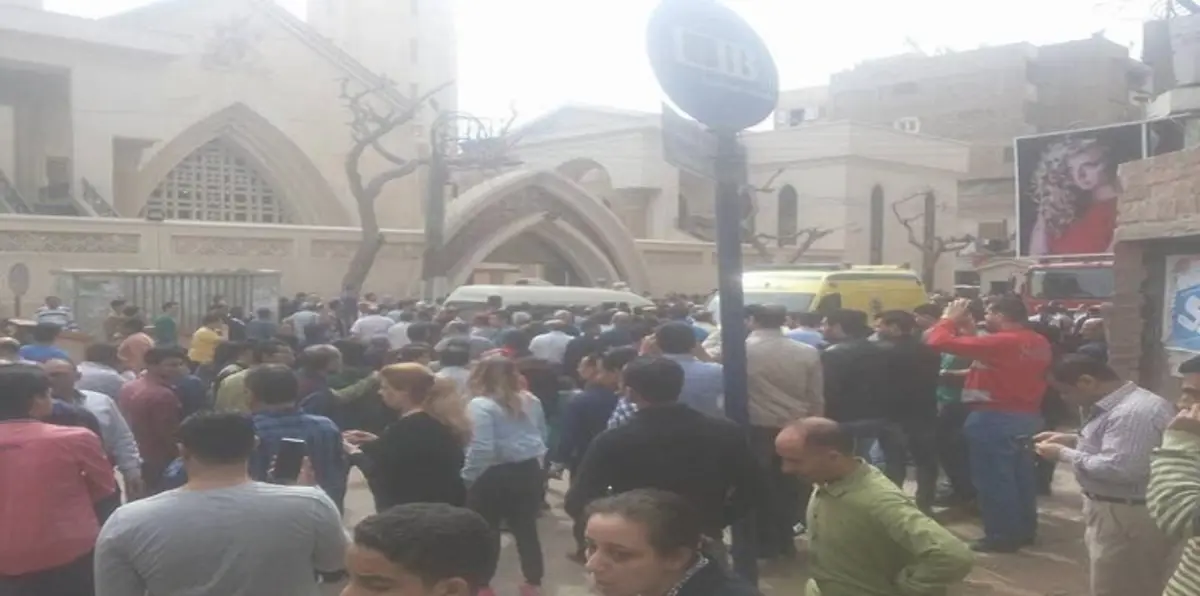 30 قتيلًا في تفجير بكنيسة مارجرجس بطنطا شمال القاهرة