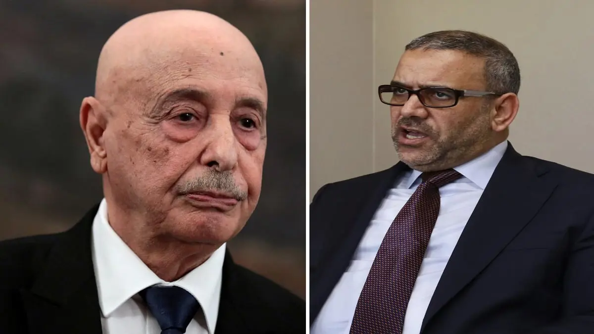 عقيلة صالح وخالد المشري يبحثان في القاهرة "إحياء المسار الدستوري"