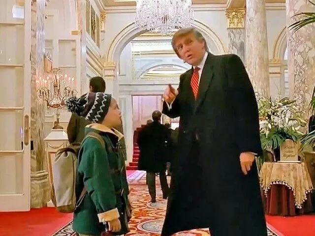 مشهد ترامب في فيلم "وحيد في المنزل 2"