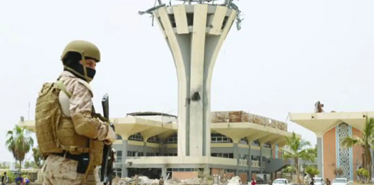 أنباء عن اشتباكات في مطار عدن الدولي