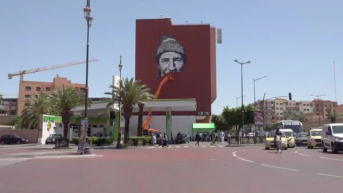 "عزيز الأمين".. ما حقيقة تخريب جدارية فنان ألماني في مراكش المغربية؟