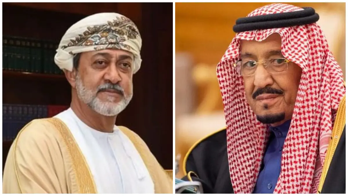 الملك سلمان يجري اتصالا هاتفيا بسلطان عمان