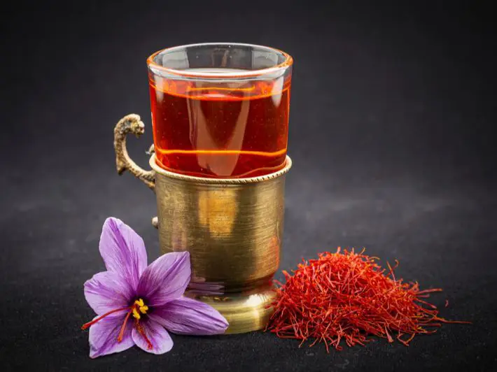 مشروب الزعفران