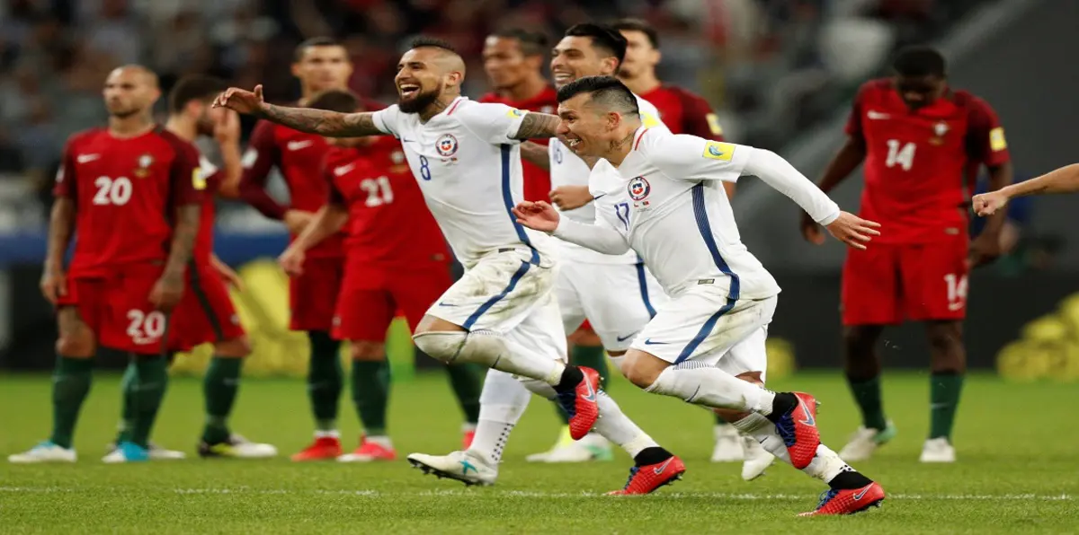 كأس القارات.. ركلات الترجيح تقود تشيلي للنهائي على حساب البرتغال (فيديو وصور)