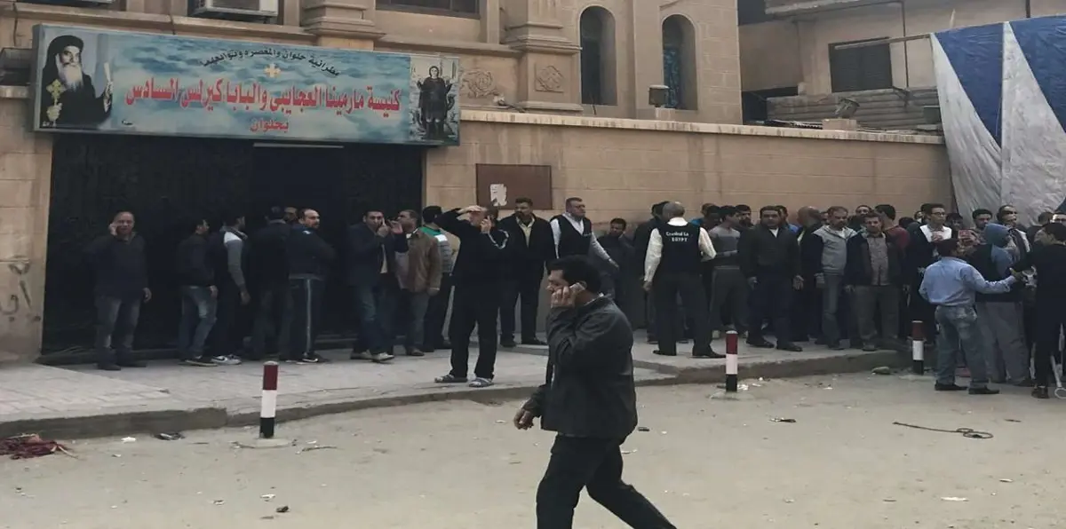 النائب العام المصري يأمر بحبس منفذ هجوم كنيسة حلوان