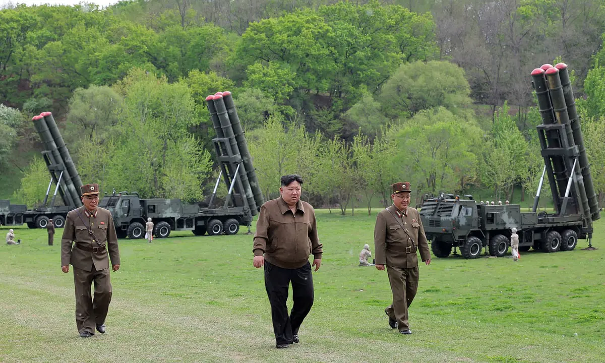 كييف: صواريخ كوريا الشمالية فاشلة وتنفجر في الهواء