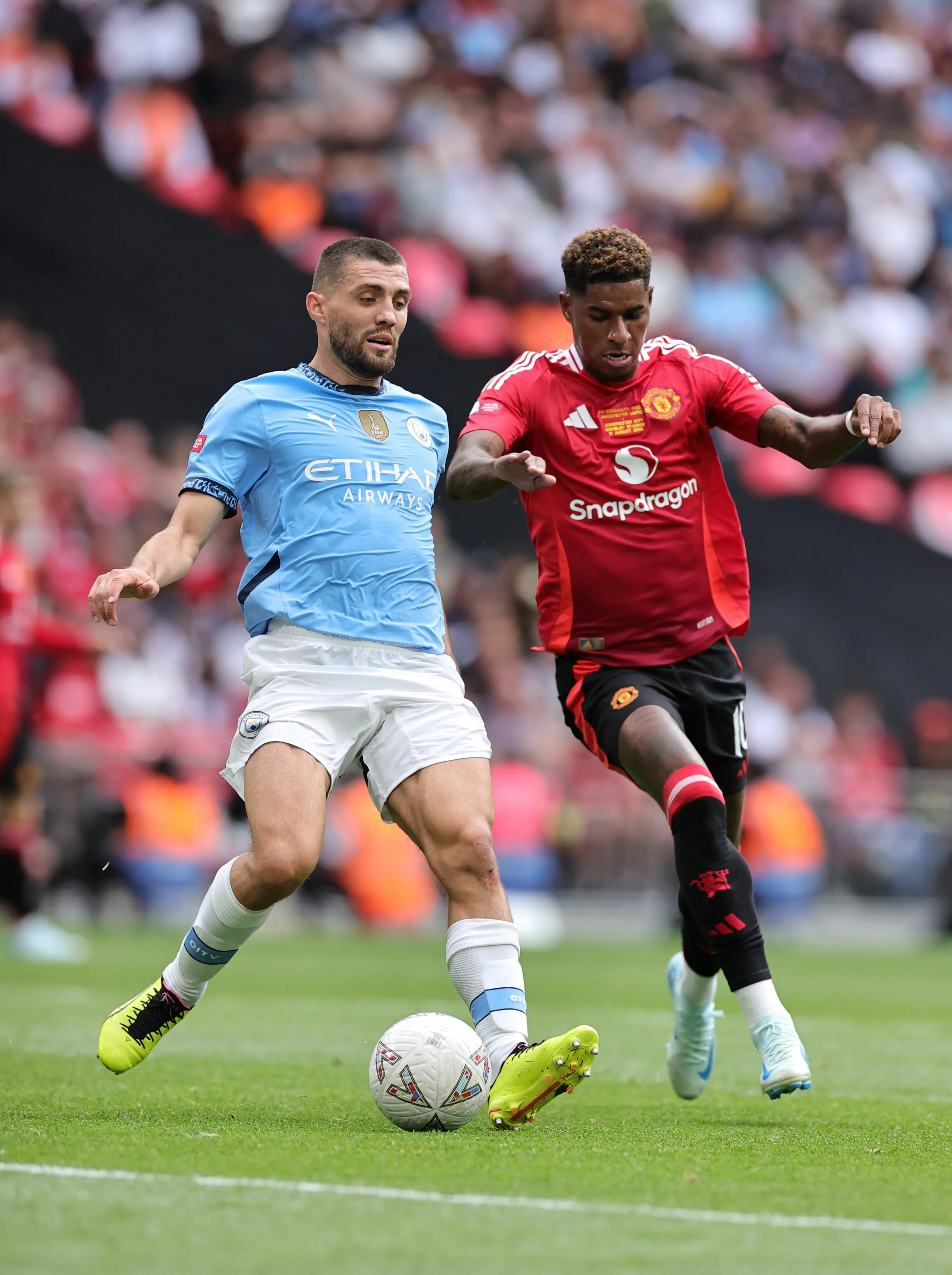 مباراة مانشستر سيتي ومانشستر يونايتد