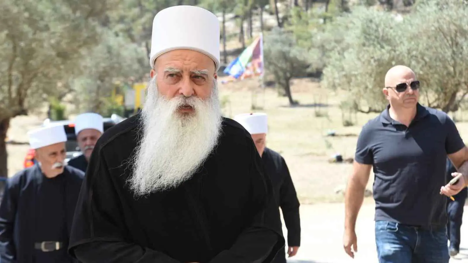 "تلقى التأييد".. موفق طريف يكشف تفاصيل لقائه بمبعوث ترامب (صورة)