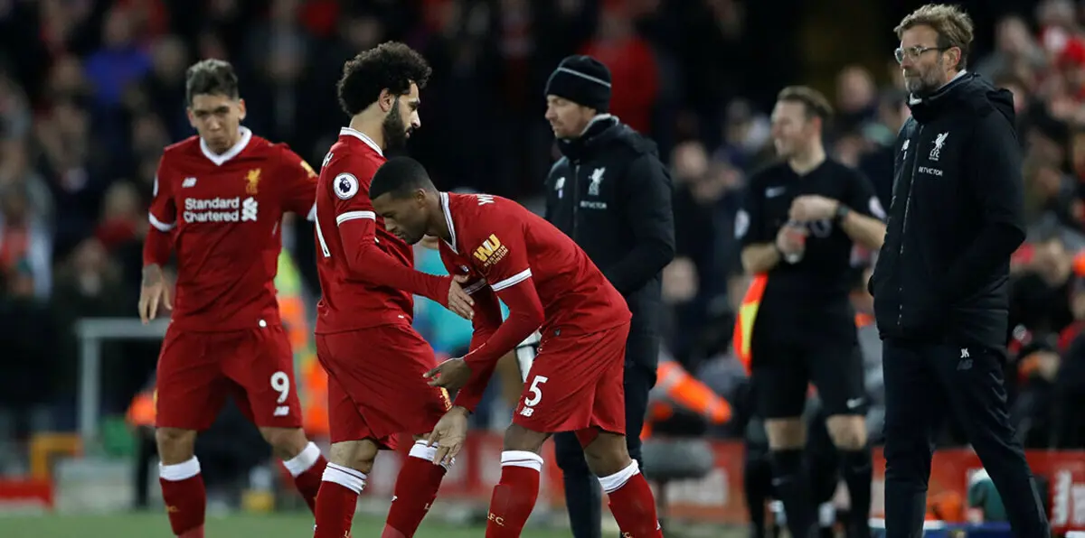 مدرب نادي ليفربول يعلن إصابة محمد صلاح واحتمال غيابه أمام  بيرنيلي