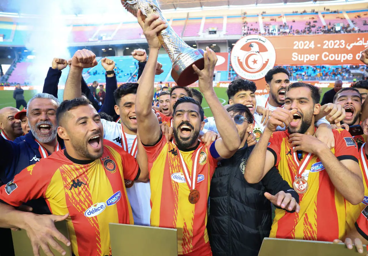 الترجي توج بكأس السوبر على حساب الملعب في فبراير الماضي