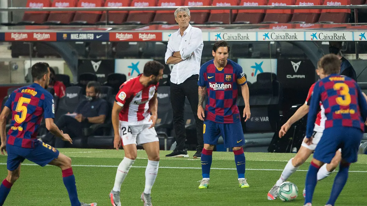 ماذا قال كيكي سيتين عن فوز برشلونة الصعب على أتلتيك بيلباو؟