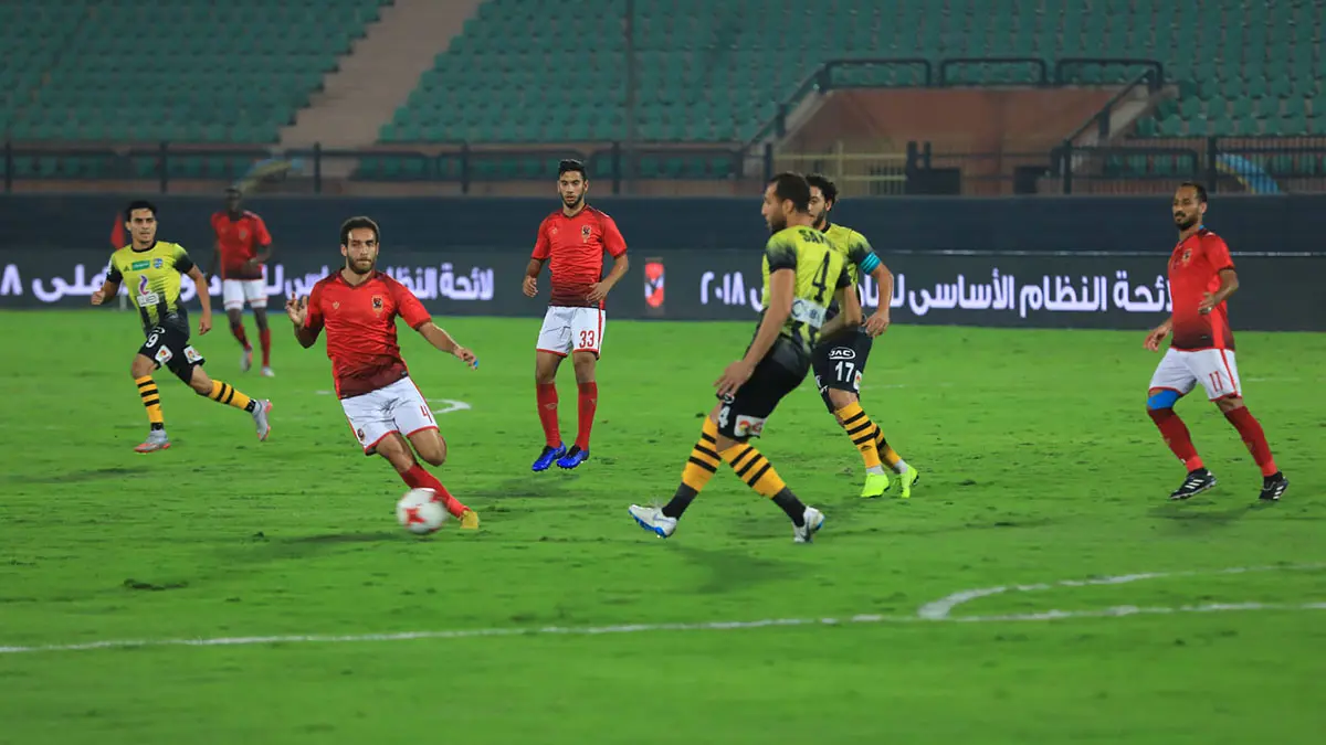 النادي الأهلي يقتنص فوزًا صعبًا من بتروجت في الدوري المصري