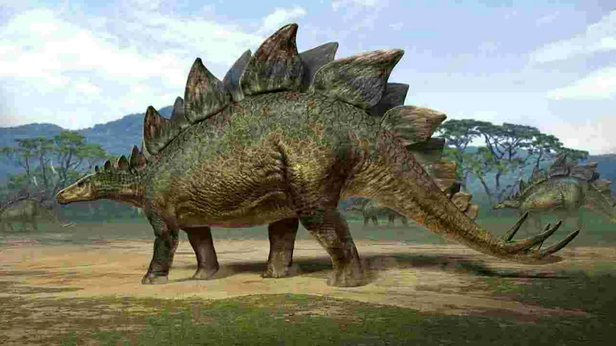 اكتشاف ديناصور مدرع أرهب الخصوم بذيله المدبب قبل ملايين السنين
