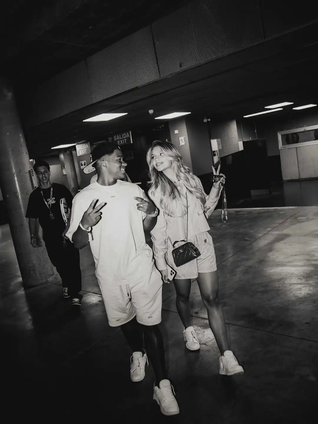 غابرييلي ميراندا مع إندريك نجم ريال مدريد