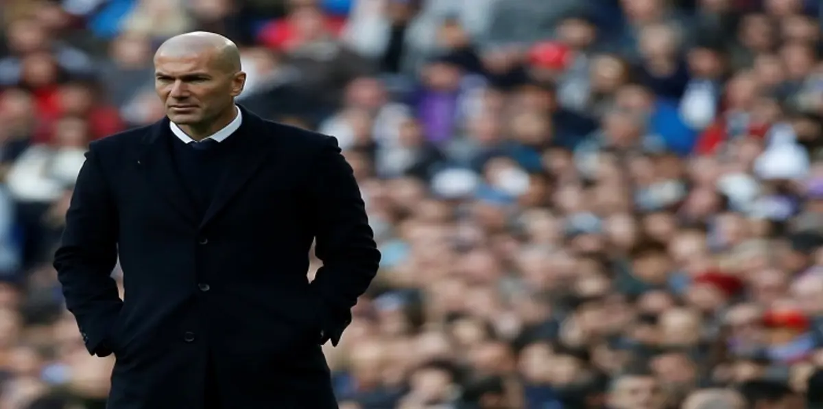 زيدان مستاء من الأجواء التشاؤمية المحيطة بريال مدريد