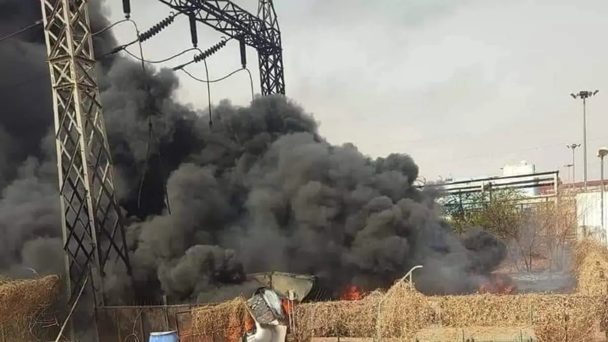 "الدعم السريع": الجيش السوداني أحرق محطة كهرباء مدينة بحري