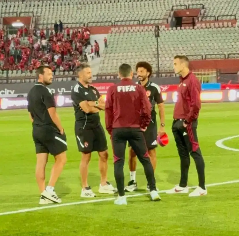 حكام مباراة الأهلي وبيراميدز مع معاوني ريببيرو