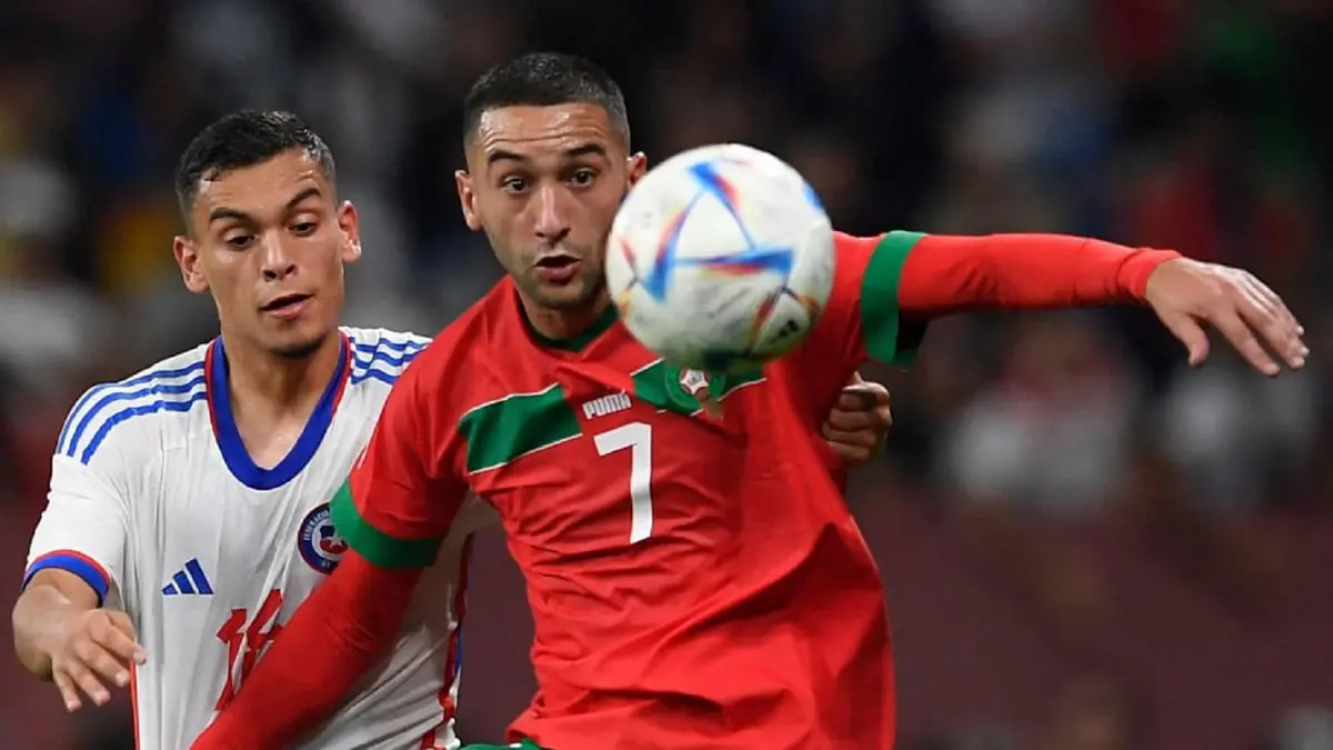 حكيم زياش يطمح لبداية جديدة مع منتخب المغرب في كأس العالم