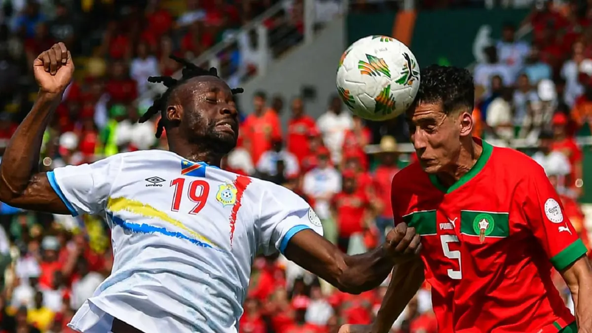 منتخب المغرب يتعادل مع جمهورية الكونغو في كأس أفريقيا (فيديو)