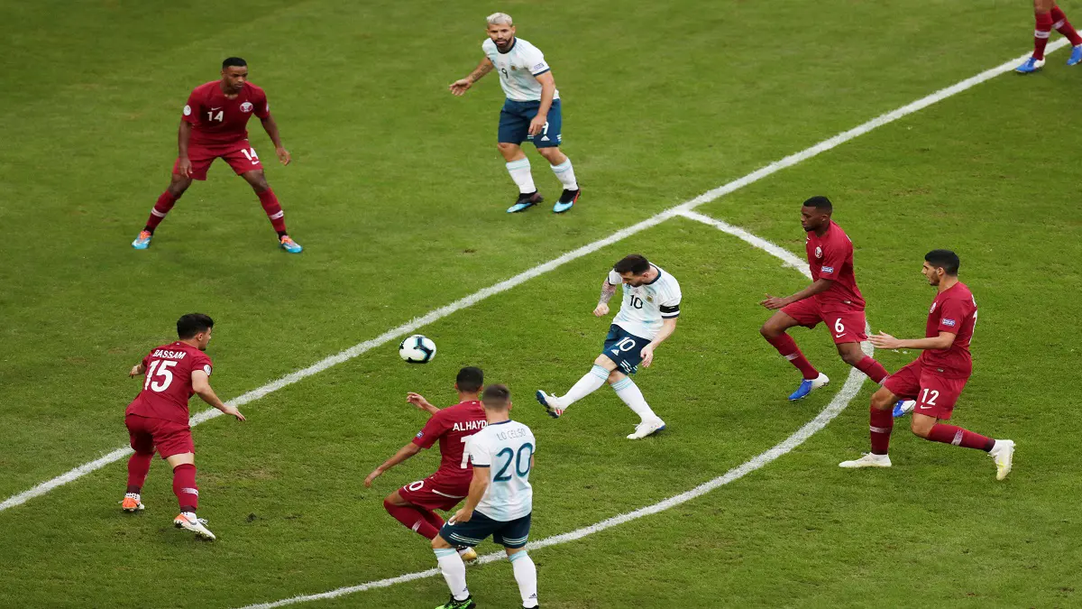 أهداف مباراة الأرجنتين وقطر.. 2/0 لراقصي التانغو (فيديو)