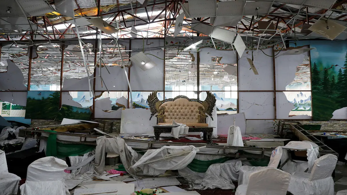 63 قتيلًا و182 مصابًا حصيلة هجوم انتحاري استهدف حفل زفاف في كابول والحكومة تتهم طالبان