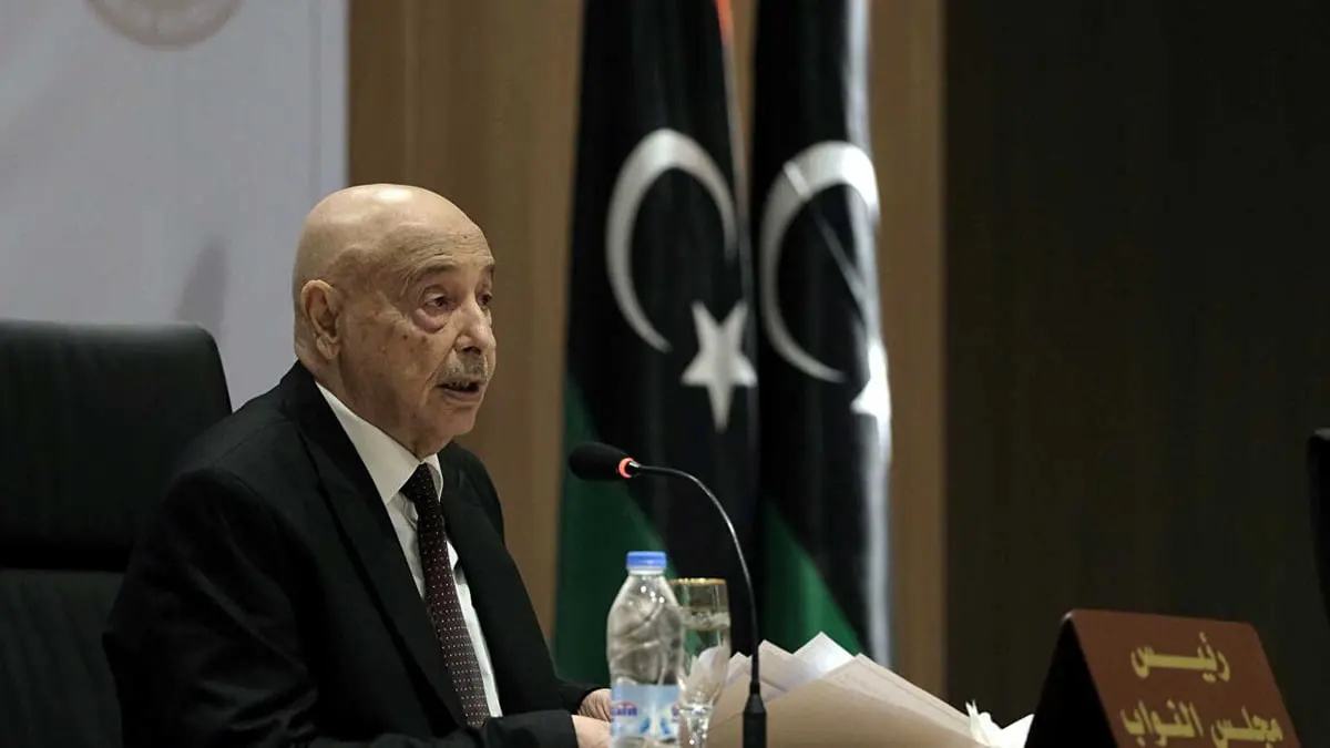 عقيلة صالح يدعو إلى تحديد موعد لإجراء الانتخابات الليبية