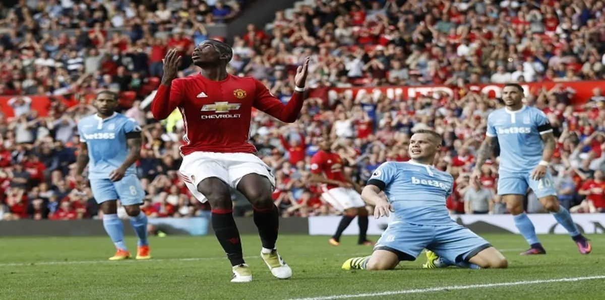 ستوك سيتي يفرض التعادل على مانشستر يونايتد في الدوري الإنجليزي