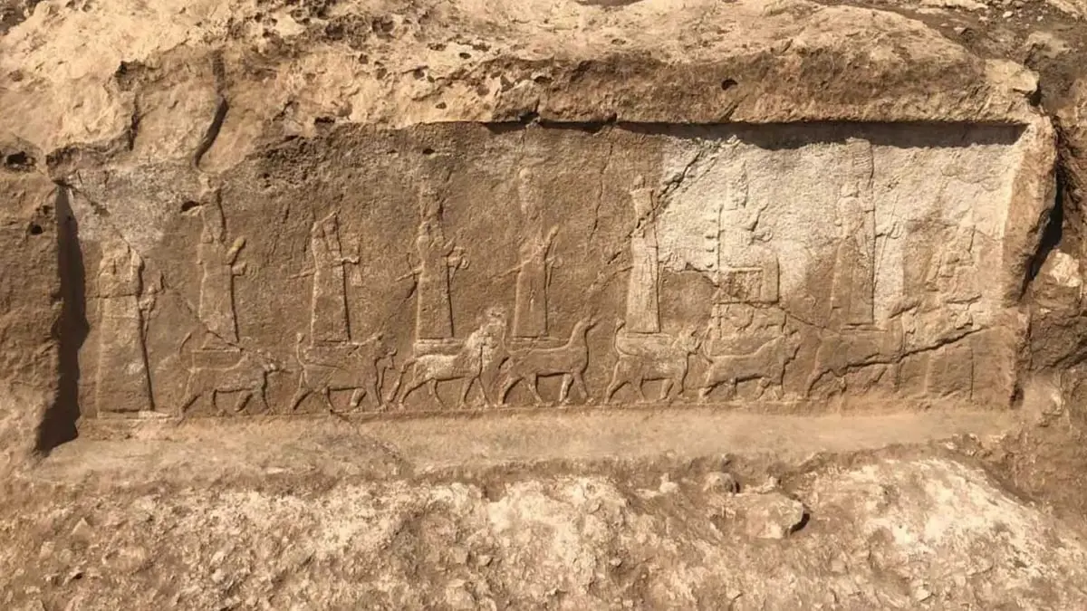 اكتشاف جداريات في الموصل تعود لأكثر من 2700 سنة