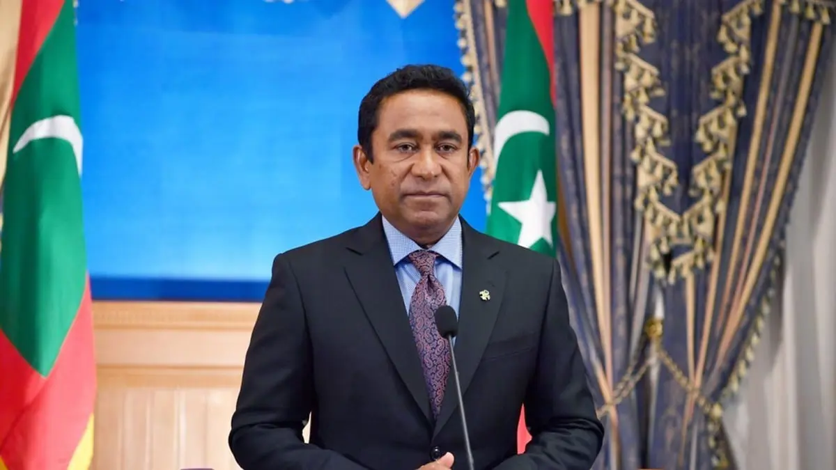 بتهمتي "الفساد وغسل الأموال".. إدانة رئيس المالديف السابق عبدالله يمين 

