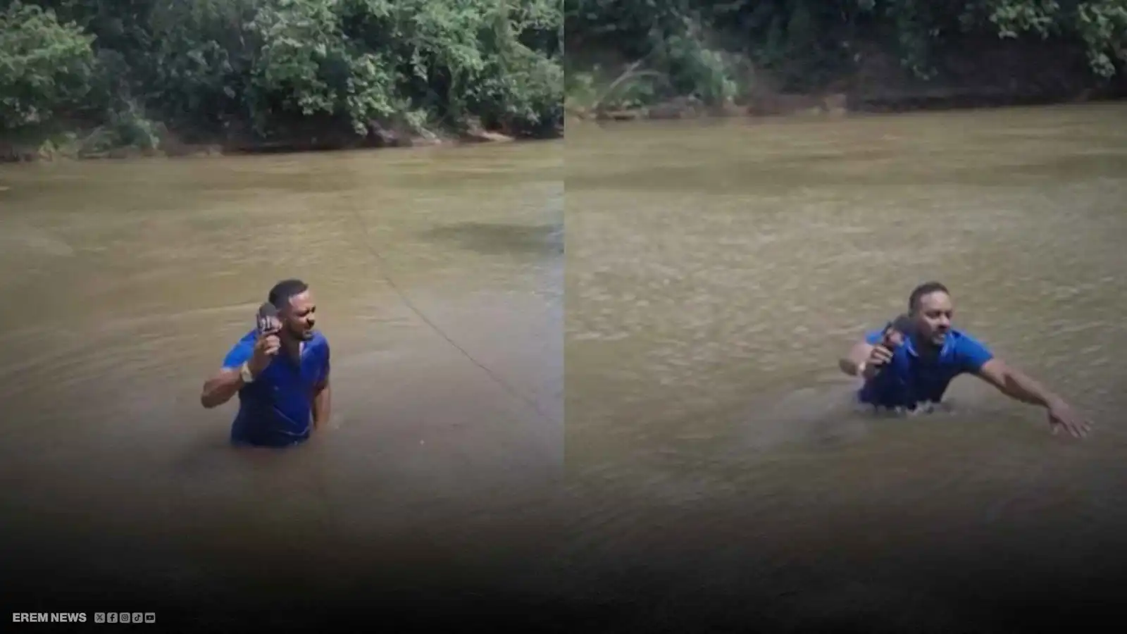 صدمة على الهواء.. مراسل يعثر على جثة فتاة مفقودة أثناء التصوير
