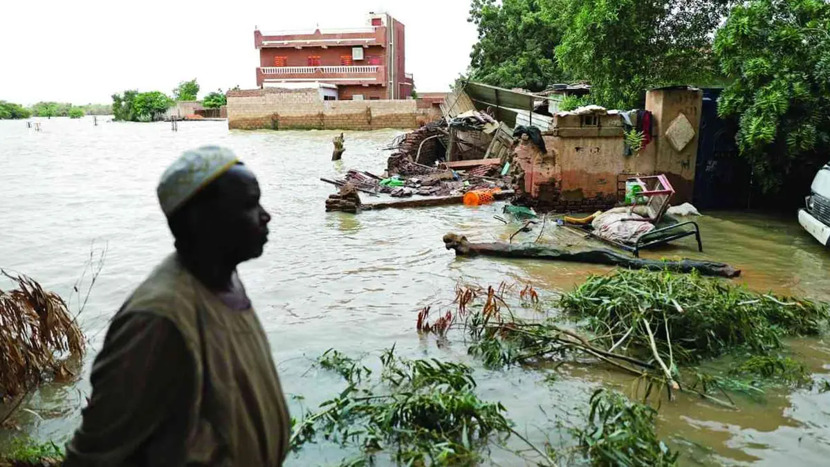السودان يسجل 43 حالة وفاة جراء الفيضانات
