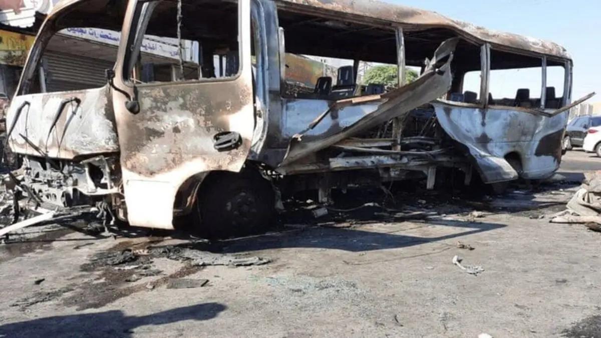 مقتل 17 جندياً سورياً في تفجير حافلة بريف دمشق