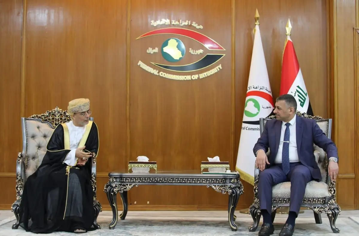 العراق: وضعنا اللمسات الأخيرة لمذكرة تفاهم مع عُمان لمكافحة الفساد