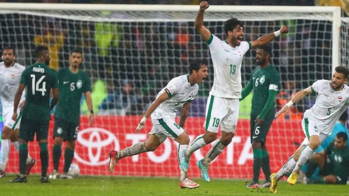 منتخب العراق ينتزع فوزا ثمينا على السعودية في خليجي 25 (فيديو)