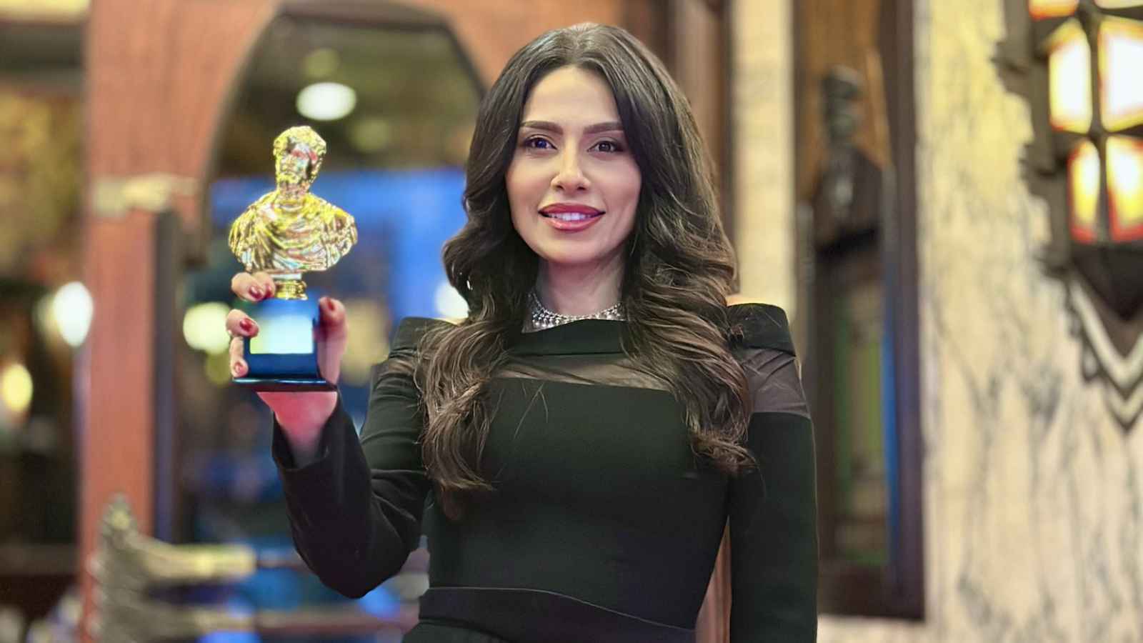 Saudi artist Ilham Ali, “Finest Asian Actress”