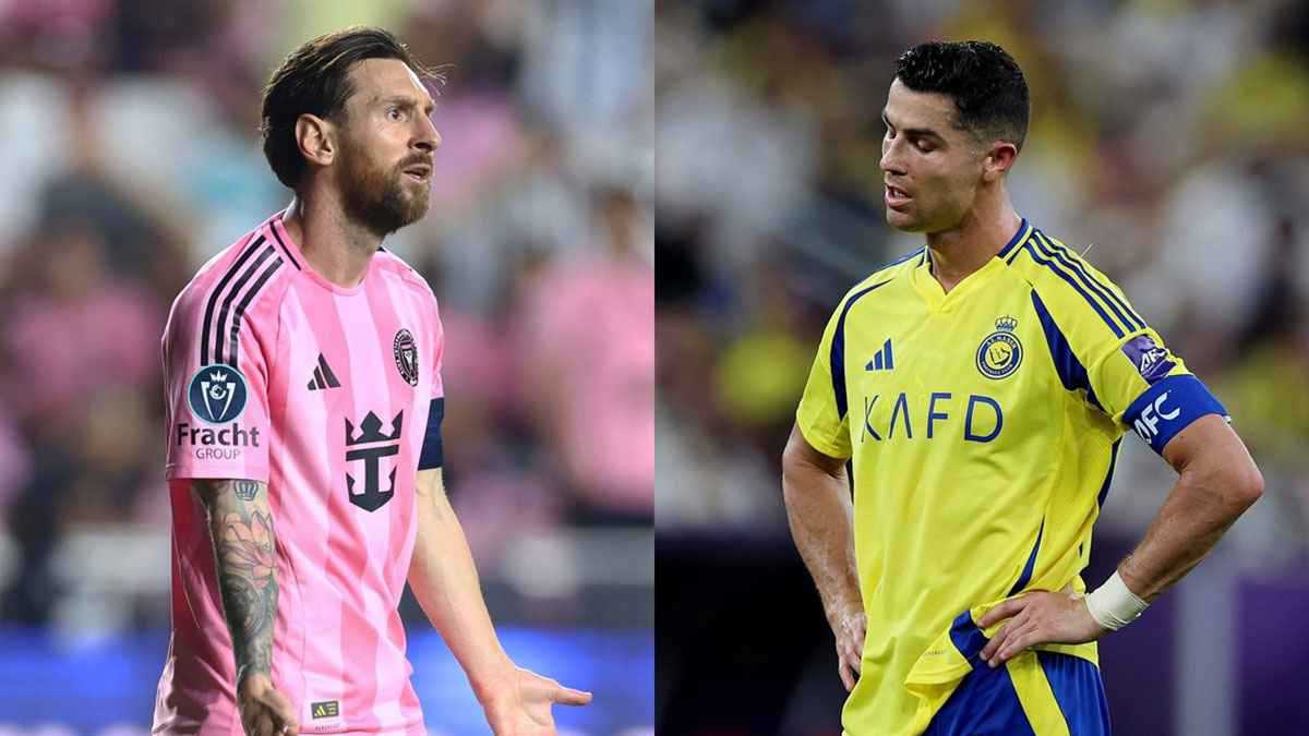 Cristiano Ronaldo Messi Shock