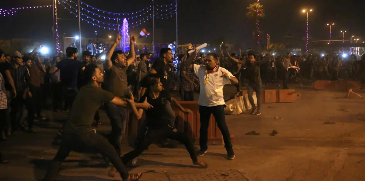 قتيلان وعشرات الجرحى محصلة احتجاجات يوم الجمعة في المدن العراقية