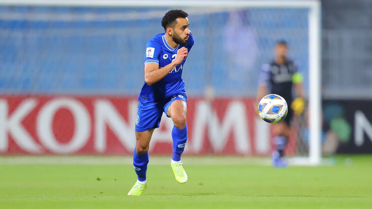 إصابة محمد البريك قبل مباراة الهلال والباطن في الدوري السعودي