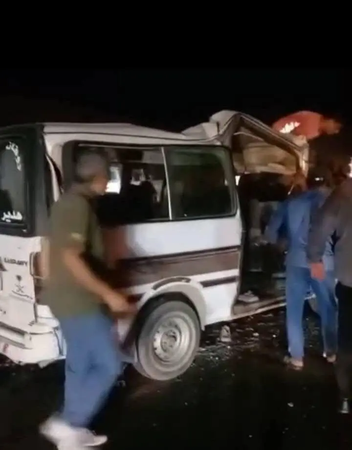 حادث سير على الطريق الدائري الأوسطي