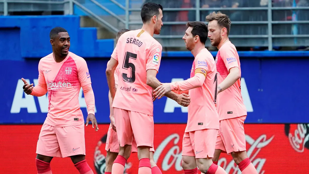 ميسي يقود نادي برشونة لإنهاء الموسم بالتعادل مع إيبار في الدوري الإسباني (فيديو)
