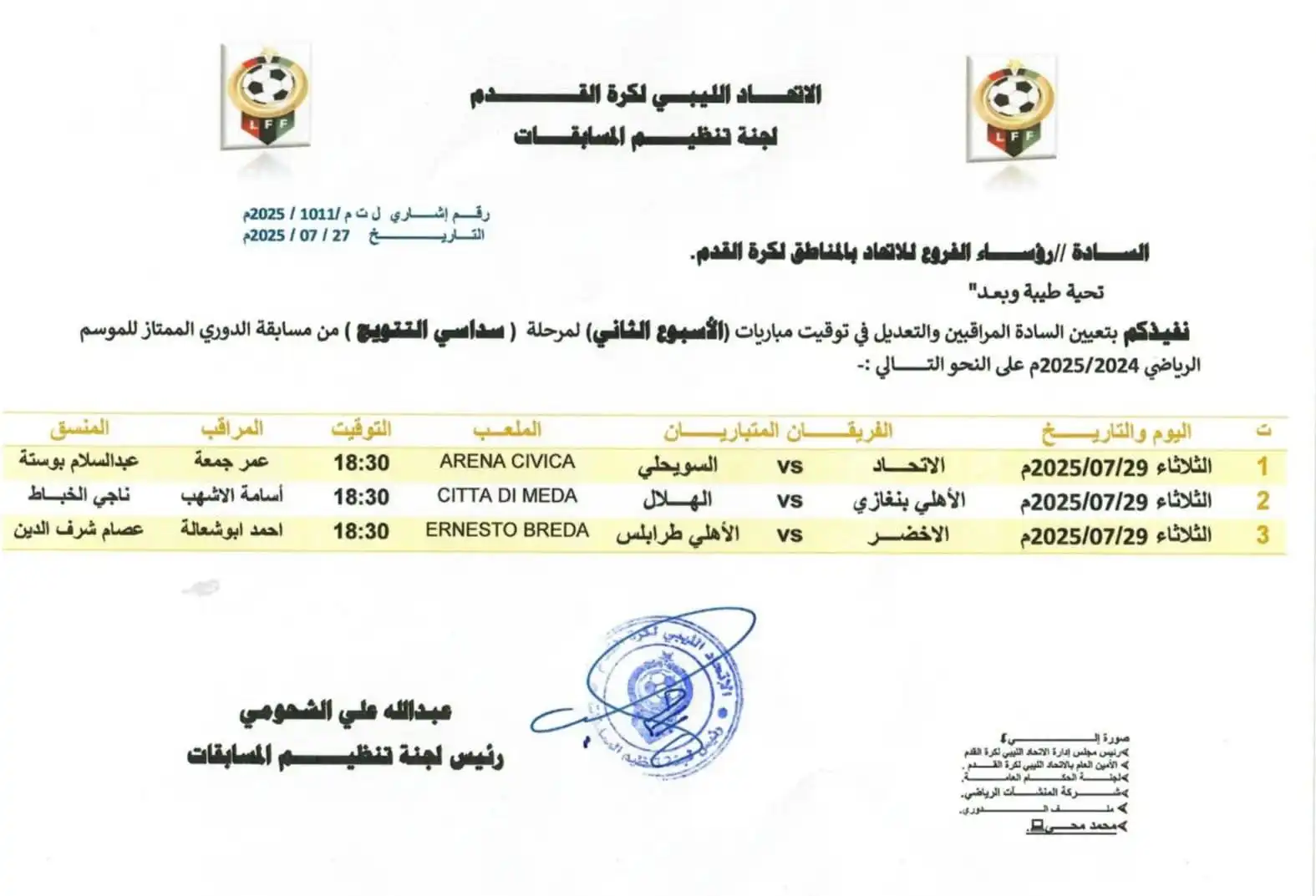 مباريات سداسي التتويج