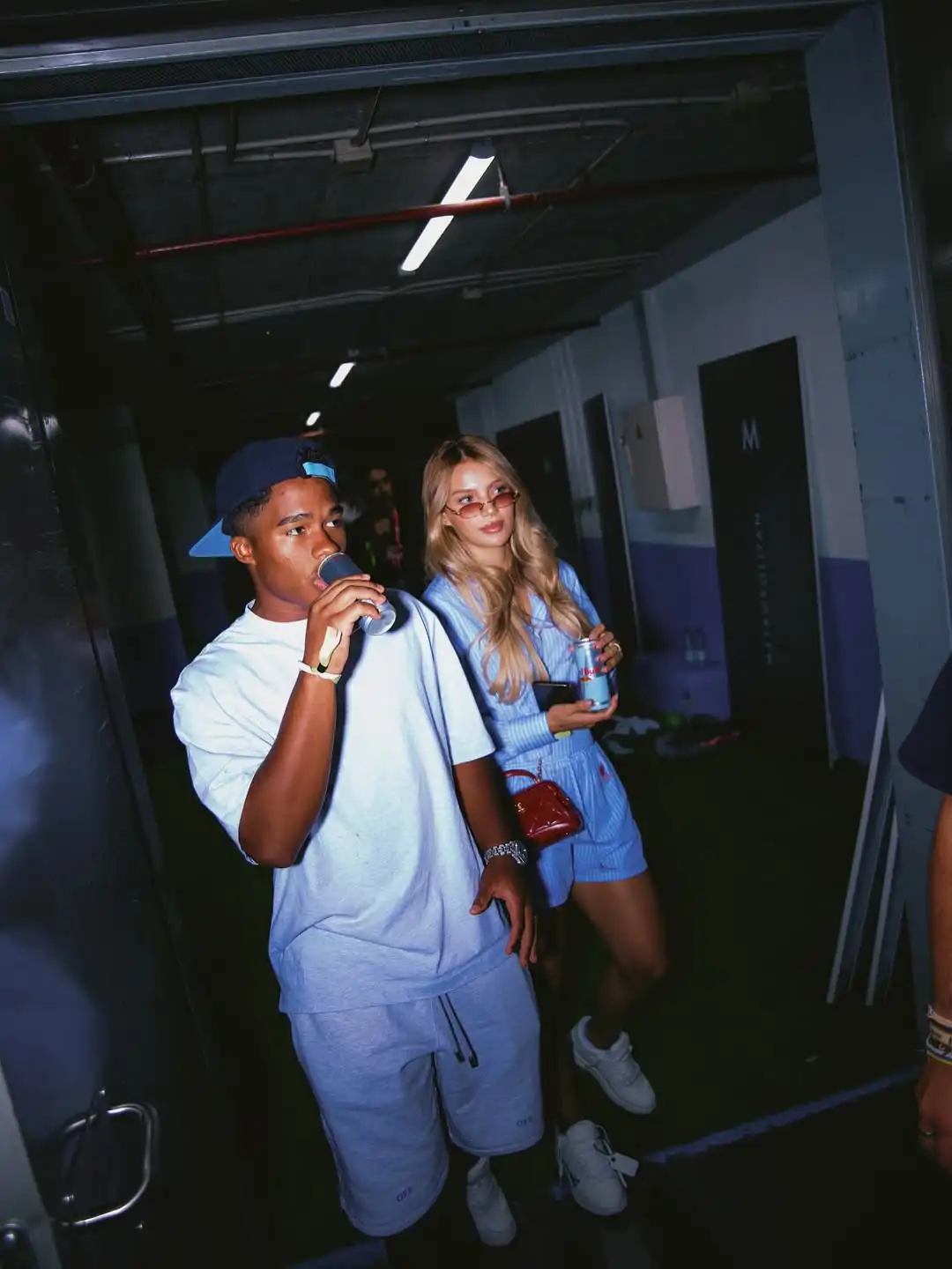 غابرييلي ميراندا مع إندريك نجم ريال مدريد