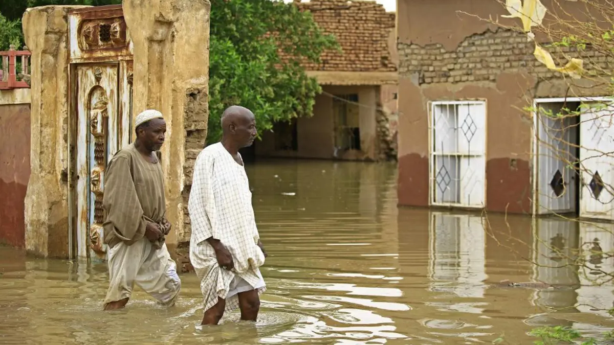 منسوب مياه النيل في السودان بدأ ينخفض بعد الفيضانات المدمرة‎