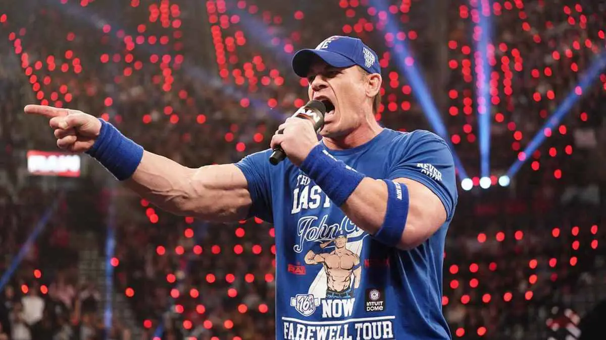 ليلة تاريخية في WWE.. ماذا فعل جون سينا وأندرتيكر وذا روك؟ (فيديو)