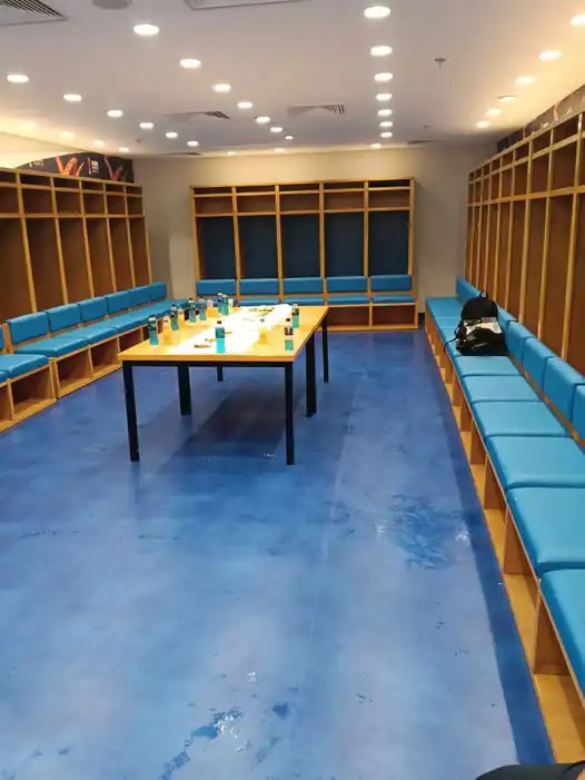 غرفة ملابس الزمالك بعد مباراة الإسماعيلي