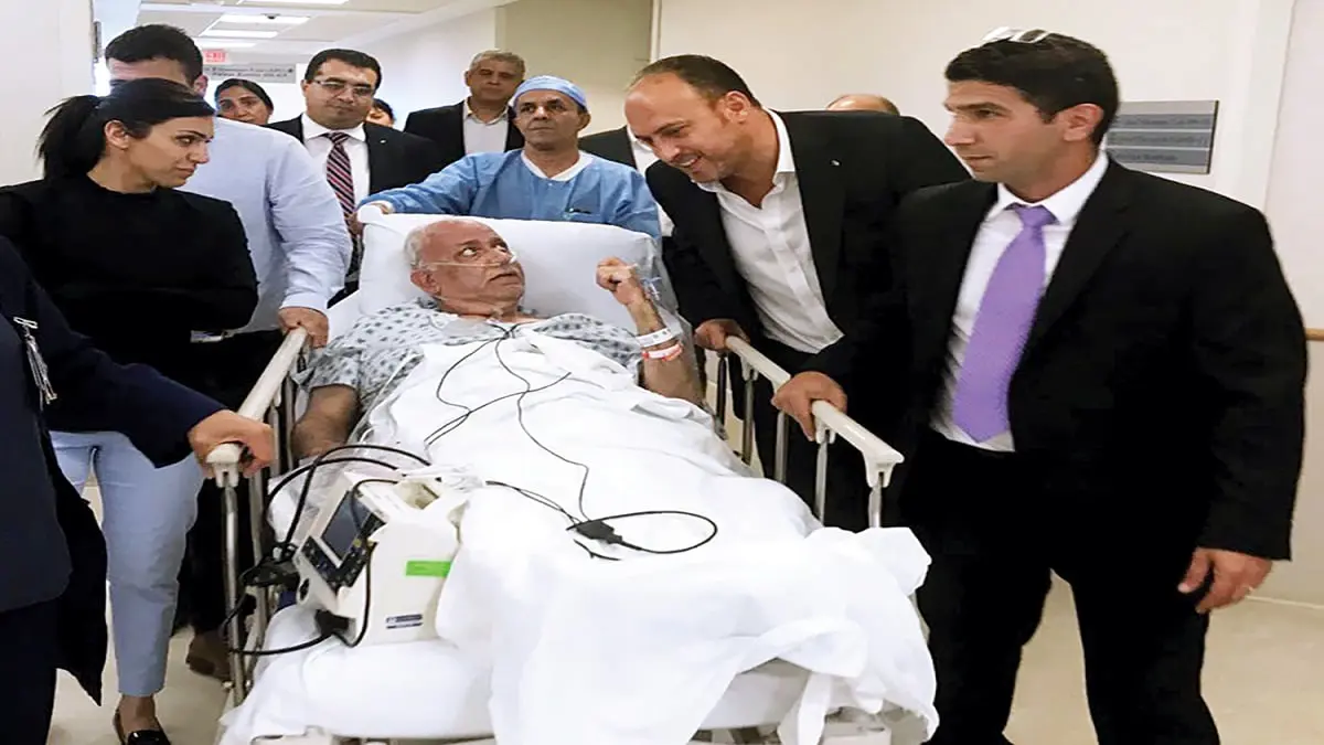 مستشفى إسرائيلي: صائب عريقات في وضع حرج