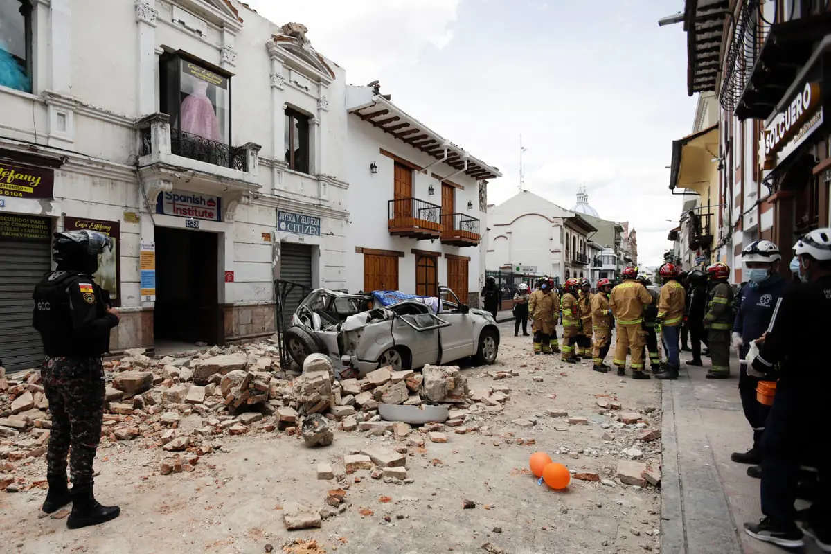 قتلى وجرحى جراء زلزال قوي في الإكوادور

