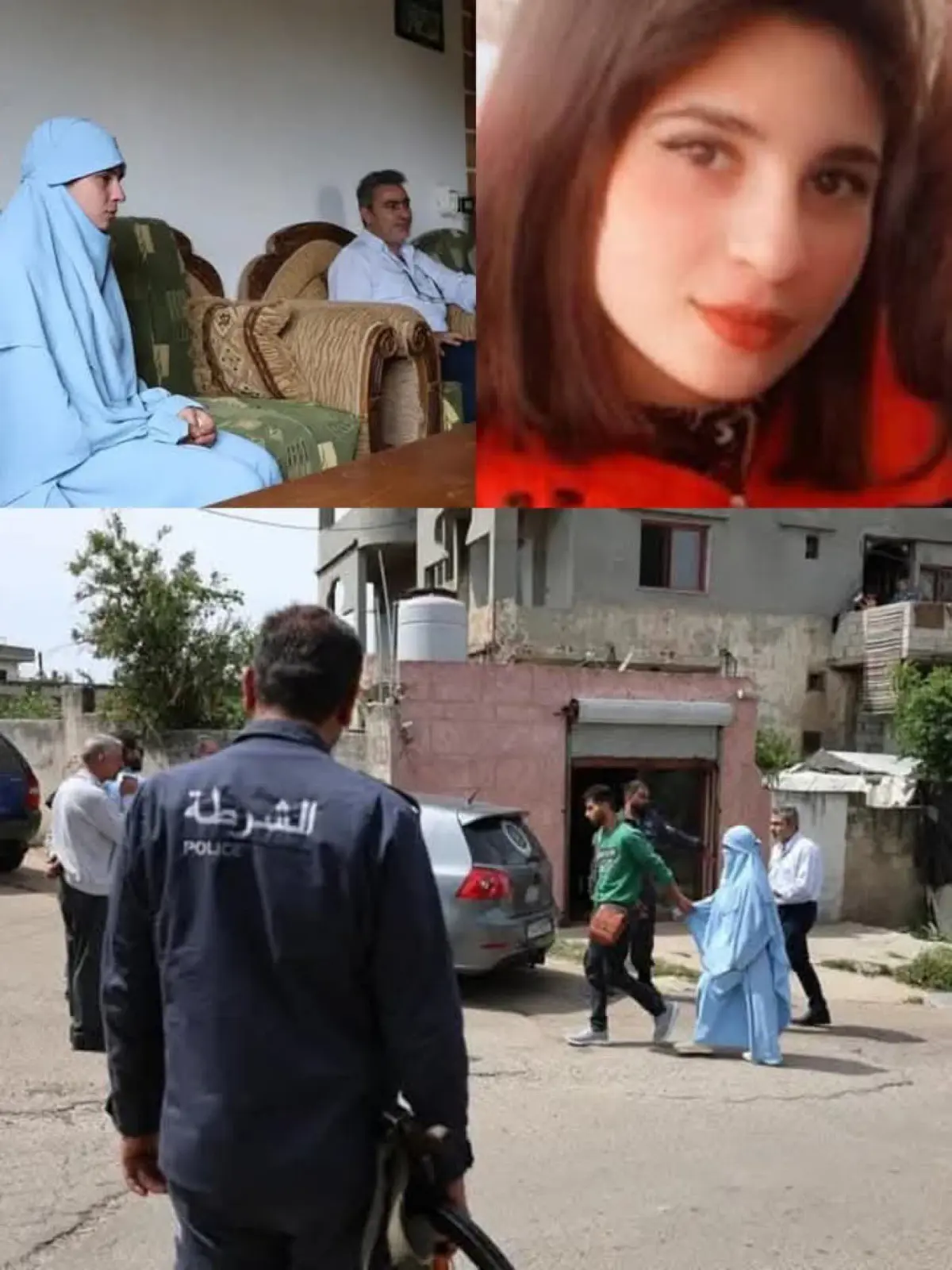 الطالبة ميرا قبل اختطافها وظهورها بالنقاب بشكل مفاجئ