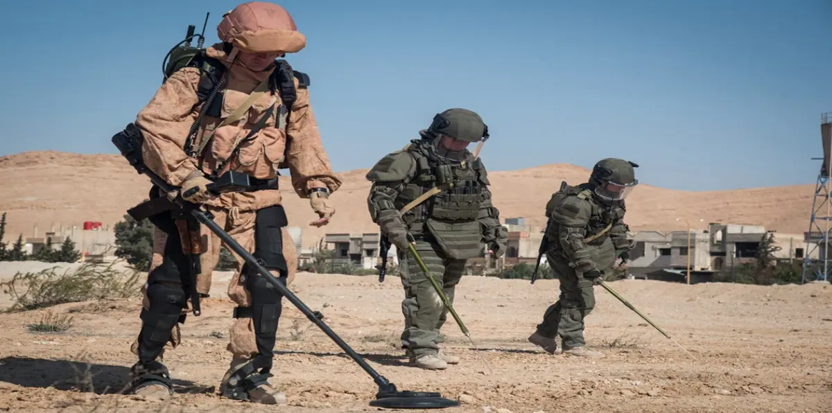تدمير 300 طن من الألغام في ليبيا