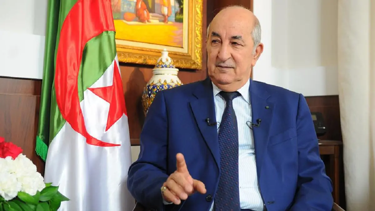 الرئيس الجزائري يهاجم فرنسا بسبب خبر "الفريق الصيني"